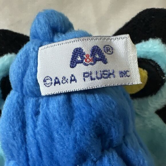 Vintage Animal Alley A&A Plush 7” Butterfly Stuffed Animal Toy - Picture 4 of 8